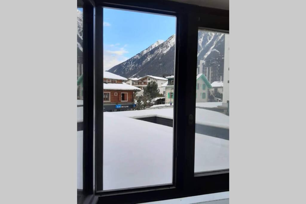 Chamonix Centre - Wifi - Parking - Res Aiguille Du Midi Apartment Bagian luar foto