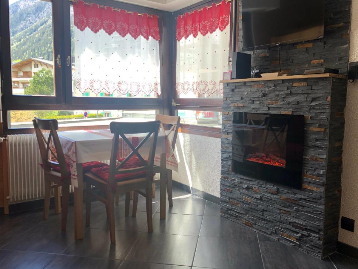 Chamonix Centre - Wifi - Parking - Res Aiguille Du Midi Apartment Bagian luar foto